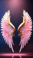 Fototapeta premium wings, feathers, angel wings, long wings, devil wings, wide wings, wing wallpapers, wing background, fairy wings, angel, art wings, long feathers