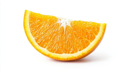 Orange fruit cut