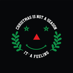 Christmas T-shirt Design Vector Graphic

