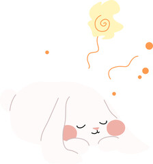 귀여운 토끼 캐릭터