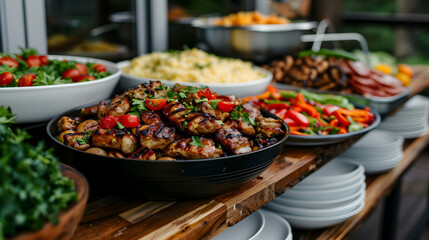 Lavish Breakfast Spread