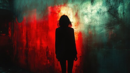 silhouette of a person