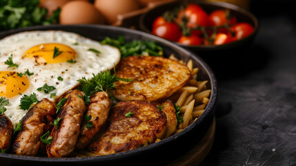 Fototapeta premium Lavish Breakfast Spread 