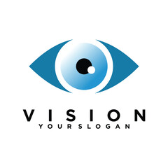 Vision eye Vector logo vector design