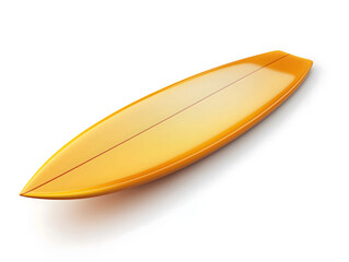 Surfboard Isolated on White Background
