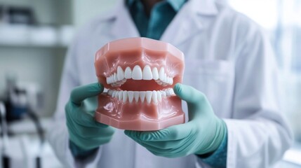 Dental Model Display in Laboratory