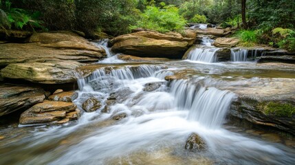 Serene Mountain Stream