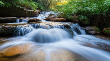 Fototapeta premium Tranquil Forest Stream
