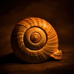 Seashell shaped musical instrument