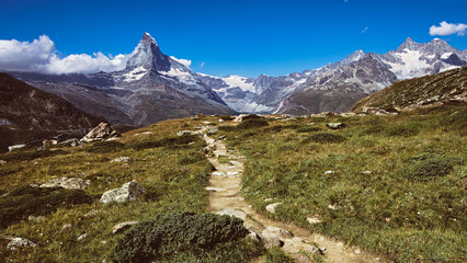 Matternhorn view from Zermatt, Suisse