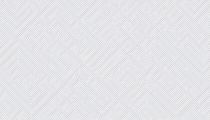 Light texture in light gray tones based on the image of labyrinths. Gray background