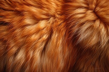 An animal fur background, of textures and natural color. Generative AI