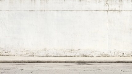 Fototapeta premium Minimalist White Wall Background