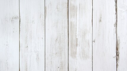 Fototapeta premium White Wooden Plank Background