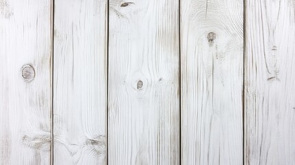 Fototapeta premium Whitewashed Wooden Planks Background