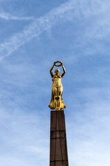 Gelle Fra statue in Luxembourg