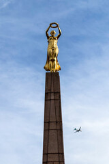 Gelle Fra statue in Luxembourg