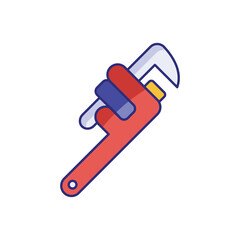 Wrench vector icon