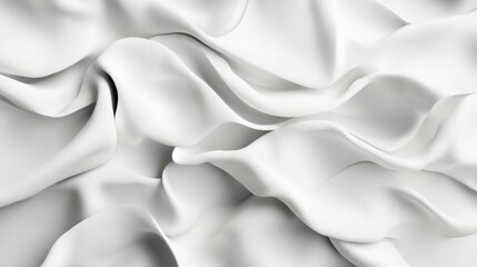 Obraz premium Elegant White Fabric Texture