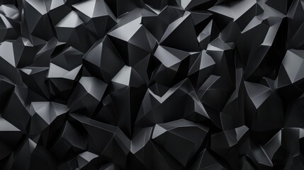 Abstract Black Geometric Texture
