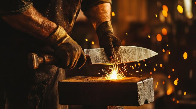 Crafting a Blade in the Forge - Powered by Adobe