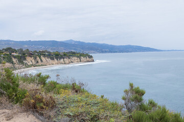 Obraz premium Pt. Dume Natural Preserve overlooking the Pacific Ocean, California