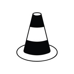 Traffic Cone vector icon