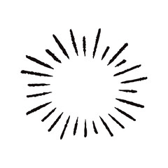 手描きの心の声の吹き出し