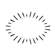 手描きの心の声の吹き出し