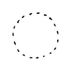 Fototapeta premium 手描きの心の声の吹き出し