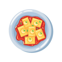 ravioli pasta italian food
