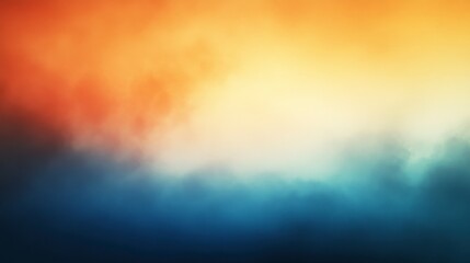 Naklejka premium Gradient Background from Orange to Blue