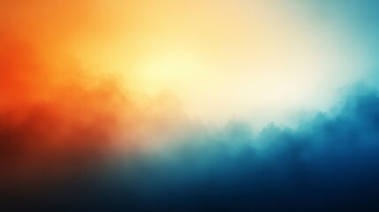Naklejka premium Gradient Background from Orange to Blue