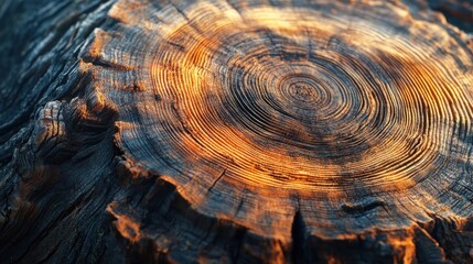 Tree Rings: A Close-up Look at Time