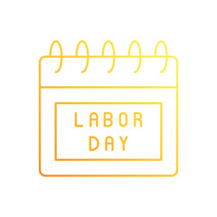 Labour Day vector icon