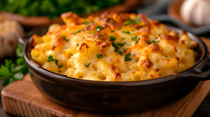 casserole with potatoes and cheese
