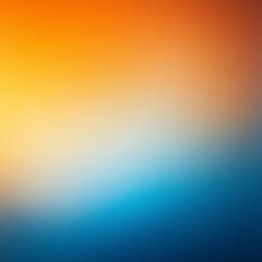Obraz premium Gradient Background from Orange to Blue