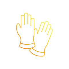 Obraz premium Gloves vector icon