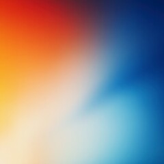 Gradient Background from Orange to Blue