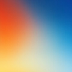 Gradient Background from Orange to Blue