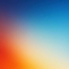 Naklejka premium Gradient Background from Orange to Blue