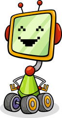 cartoon robot or droid fantasy character