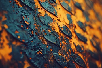 Rusty metal texture background, perfect for industrial and vintage designs.