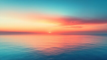 Obraz premium Gradient Background from Orange to Blue