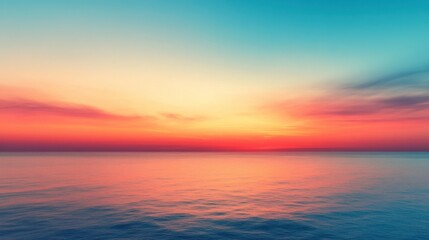 Fototapeta premium Gradient Background from Orange to Blue