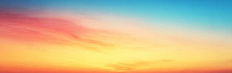 Fototapeta premium Gradient Background from Orange to Blue