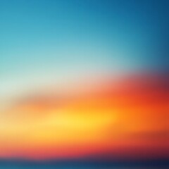 Naklejka premium Gradient Background from Orange to Blue