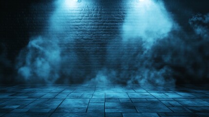 Mysterious Fog and Light Background