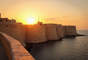 Fototapeta premium Malta: Through A.I. Eyes