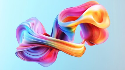 Obraz premium Colorful Abstract Flow